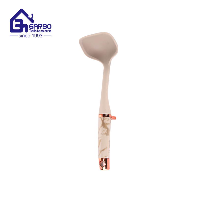 Daily Kitchenware Versatile Heat Resistant Silicone Slotted Spatula Turner for Cooking and Non Stick Cookware