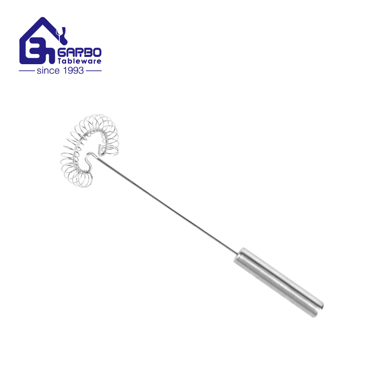 11.5 Inches Stainless Steel Hand Push Rotary Egg Whisk Blender
