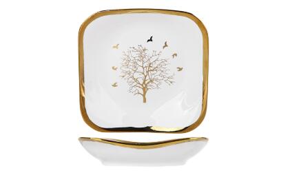 Can the exquisite decals on the glass plate be directly applied to ceramic plates?