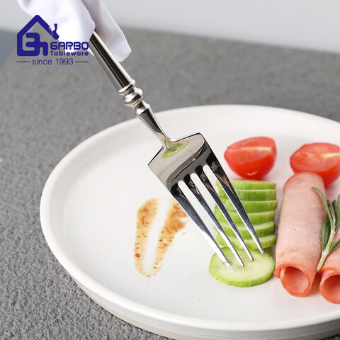 Stock Ready to Ship 304 Stainless Steel Silver Dinner Fork for Retail Wholesale