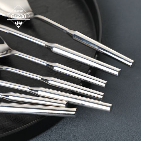 New 304 18/8 Stainless Steel Cutlery Set Stock Fast Shipment Silverware for Hotel Use