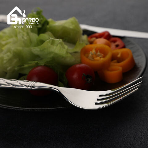 New Arrival Food Grade Stainless Steel Dinner Knife and Fork Set Silver Cutlery