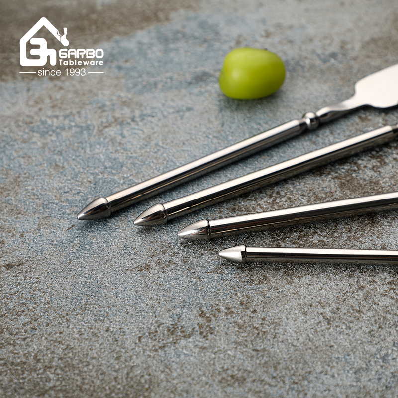 304 18/8 Stainless Steel Silverware Mirror Polish Dinner Knife and Fork Set