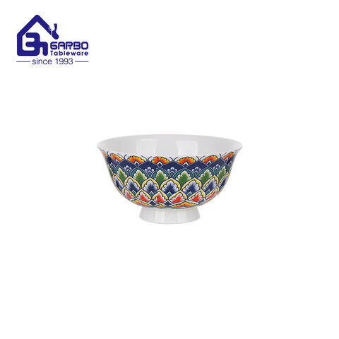 200cm stoneware bowl with underglazed dark blue sky style for wholesale