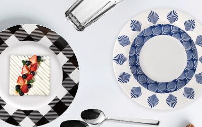 Stylish Dining Table Coordination Package: Ceramic + Glassware + Cutlery Sets—All-in-One Solution