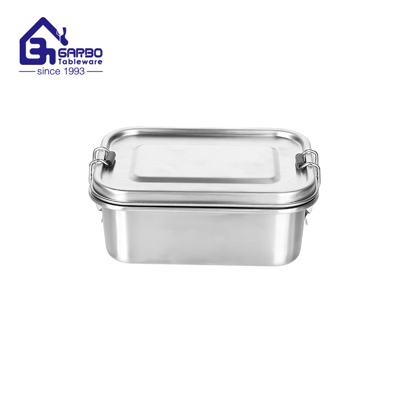 Bulk Supply Reusable 200ml small size 304 Stainless Steel Food Container with Plastic Lid