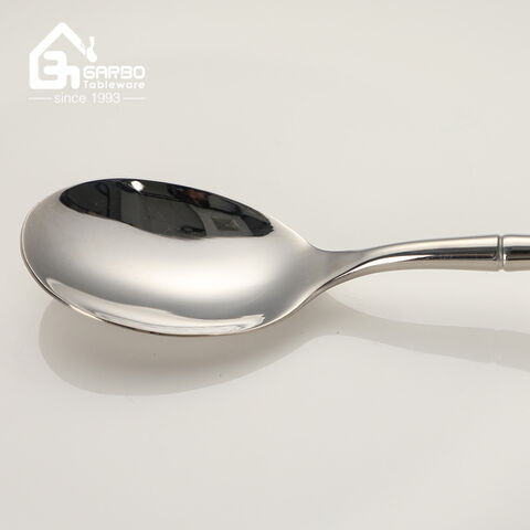 Bamboo Design Handle 5 and 20 Piece Stainless Steel Cutlery Set in Stock