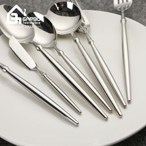 China Manufacturer 304 Stainless Steel Silverware Fork and Spoon Knife Set