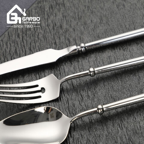 Europe Style 304 Stainless Steel Cutlery Set for Banquets Daily Use 