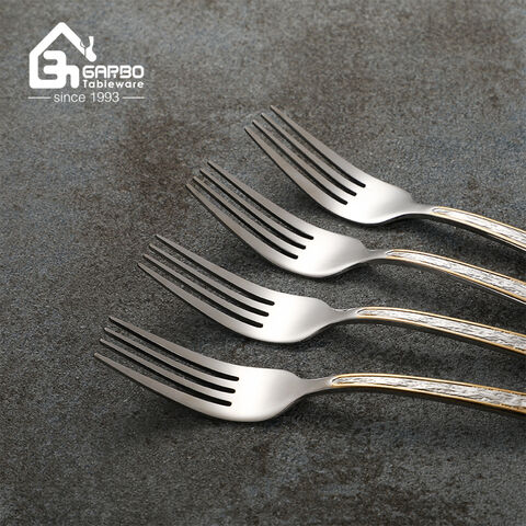 Jieyang manufacturer supply 201 stainless steel dinner forks wholesale Middle East 