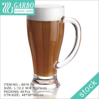 Garbo 430ml Canecas fáceis de carregar Canecas de plástico com peso leve