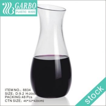 23OZ high quality plastic wine decanter with good price