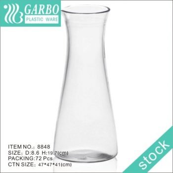 Jarra de vino de plástico acrílico 20OZ inastillable