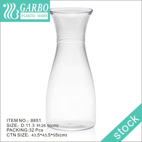 31OZ Clear Luxury Plastic Wine Decanter with High Quality