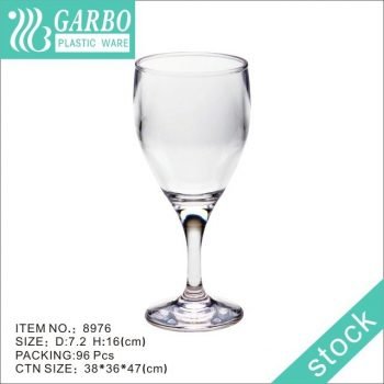 7oz vivocci unbreakable plastic stemless wine glasses