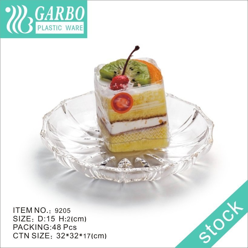 360mm high quality Polycarbonate plastic serving plate