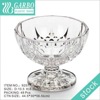 250ml PP disposable plastic dessert cups plastic bowl for party