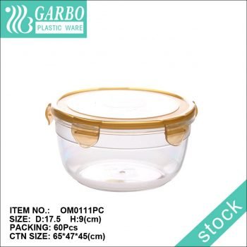 1200ml food storage container lunch box with lid