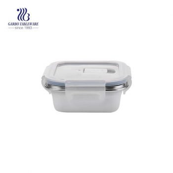 300ml 304 stainless steel bento lunch box with airtight PP lid