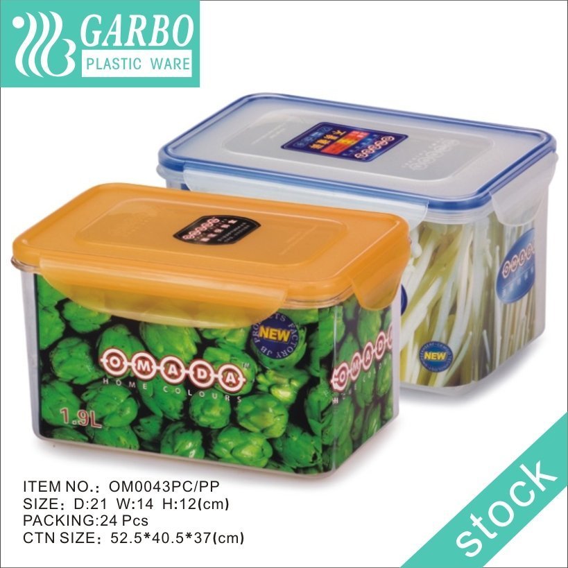 900ml Food Storage Pantry Containers Airght-tight Lunch Box