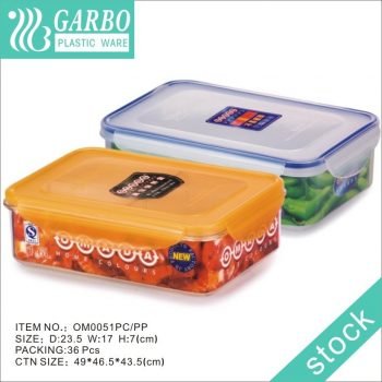 1600 ml BPA Free Geschirrspüler und Gefrierschrank Safe Lunch Box