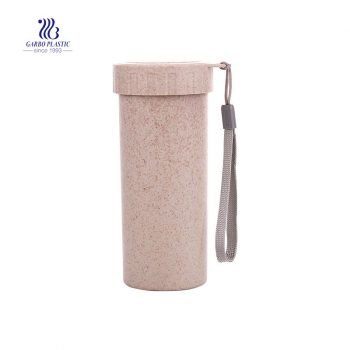 400ml leakproof BPA free drinking water bottle with rope