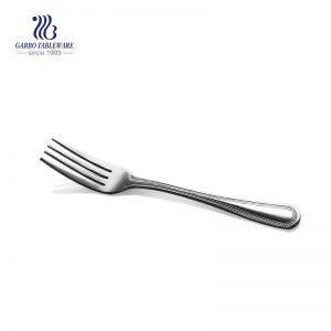 Stainless steel regular fork with customized handle