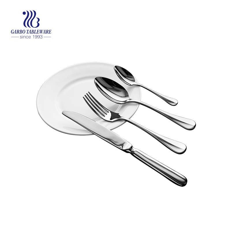 Luxury 4-Piece 18/10 Stainless Steel Cutlery Set For Hotel Home Serving Utensil Set