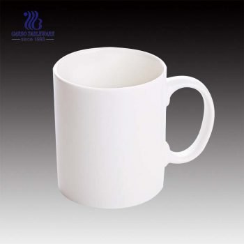 Caneca de café de cerâmica de estilo clássico de qualidade elevada de 340ml caneca de leite em cerâmica artesanal