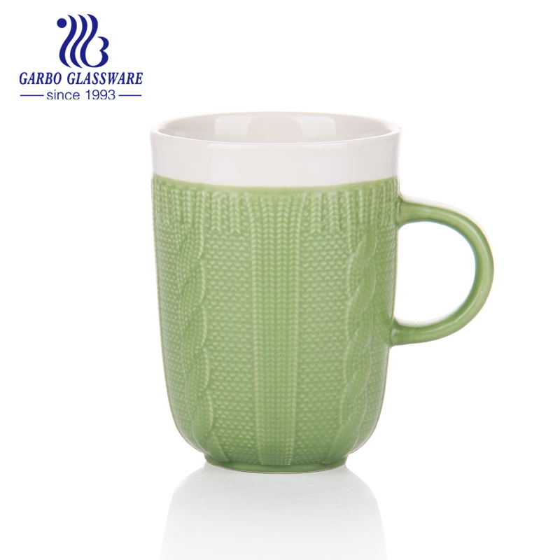 600ml diseños de calcomanías personalizadas venta caliente promoción de tazas de leche de cerámica grandes tazas de sopa de cerámica de empaquetado a granel