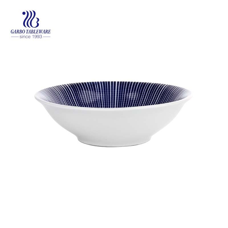 Decorative modern style hand made hand painted ramen salad rice cereal bowl with good price