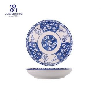 Ceramic Plate with size of 7.44”/ 185mm for Dinner Ceramic Tableware