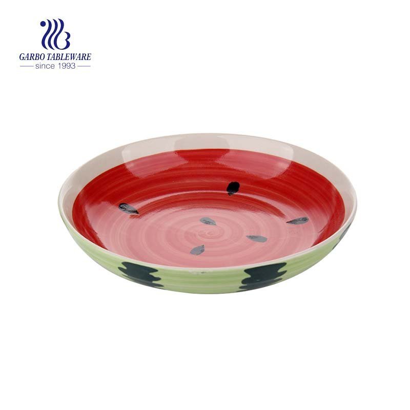 Plato de cerámica Winersweet Design con un tamaño de 8.98 "/ 228 mm para uso doméstico
