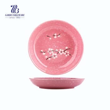 Winersweet Design Ceramic Plate with size of 8.98”/ 228mm for Home Usage