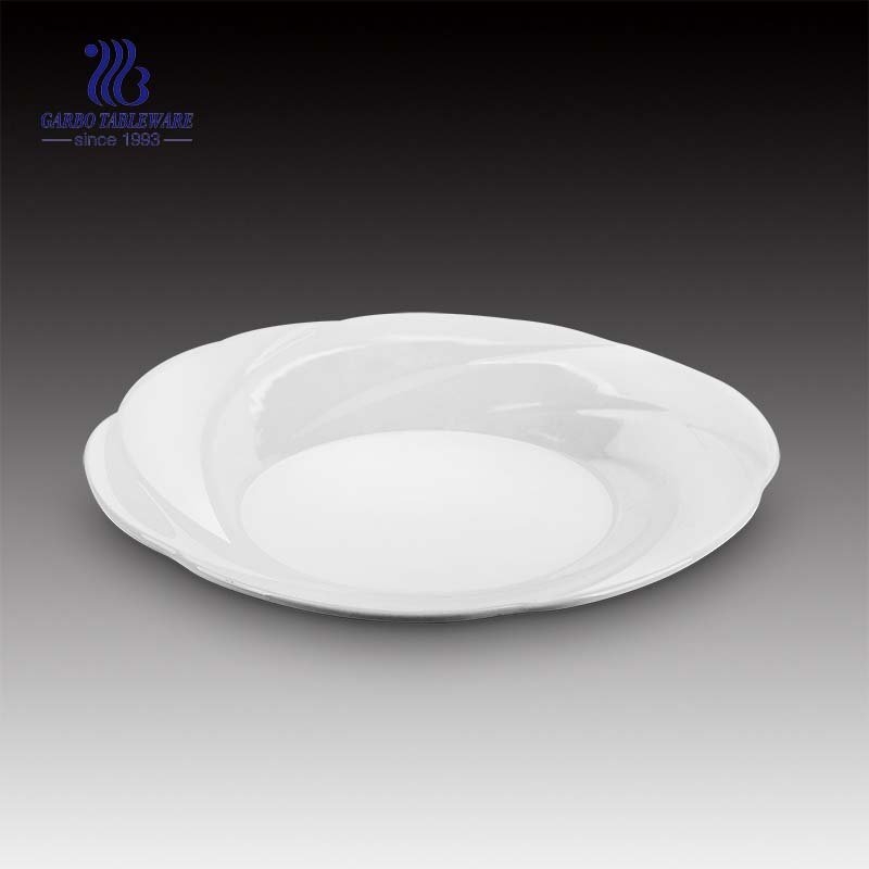 Plato de cerámica con diseño de sandía en stock con un tamaño de 8.07 mm.