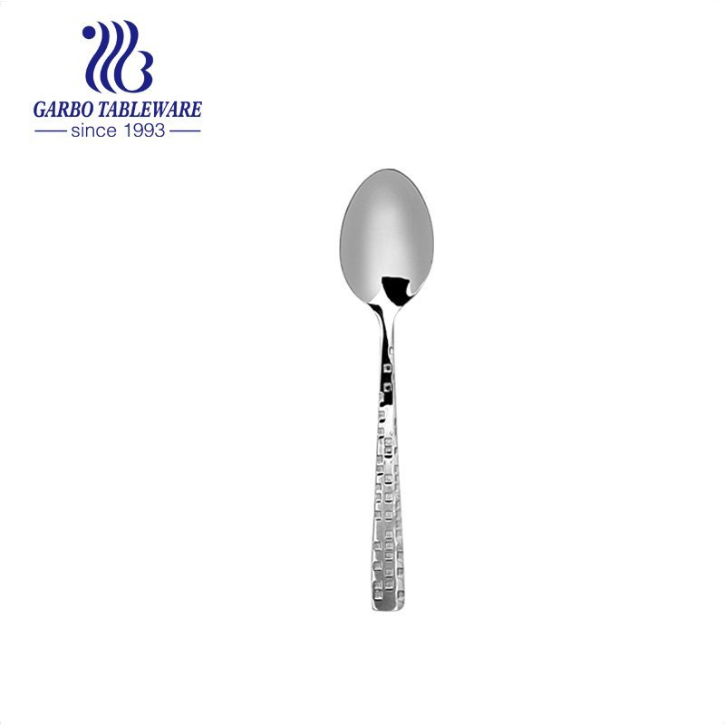 wholesale high quality cutlery stainless steel flatware tea spoon with ceramic handle