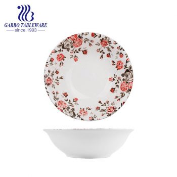 Neueste China Großhandel Günstige Porzellan Geschirr Küche Serviergeschirr 6-Zoll-Blumen-Design Keramik Essteller