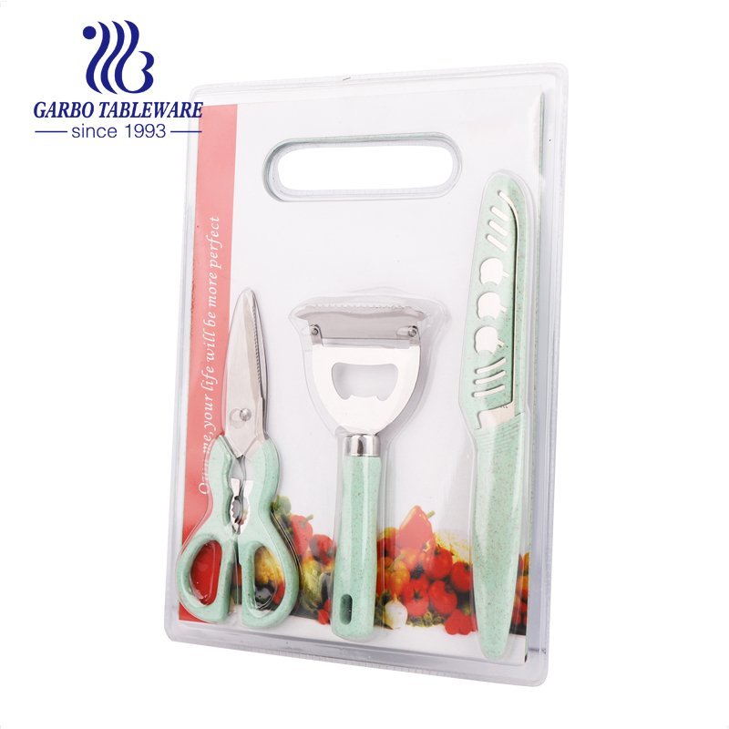 Juego de cuchillos de cocina de calidad superior de venta caliente de Alibaba en acero inoxidable Juego de cuchillos de cocina de 5 piezas - Comprar juego de cuchillos de cocina Chef