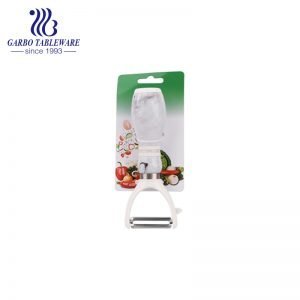 High Quality Potato Peeler Apple Carrot Vegetable Fruit Y-Shaped Stainless Steel Peeler With Ceramic Handle