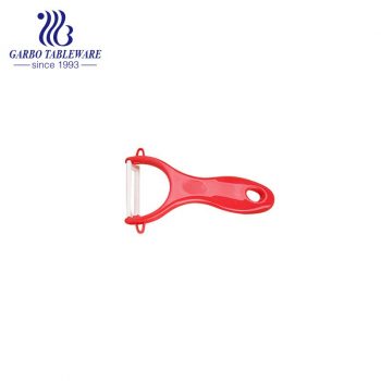 Original Vegetable Carbon Steel Blades Swivel Vegetables Y Shape Peeler with Plastic Handle