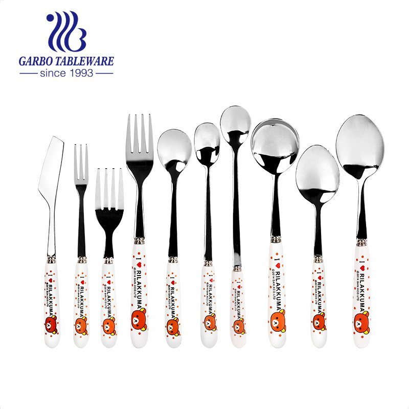 Rose Gold 4 Pieces Flatware Set Perfect for Promotion Gift