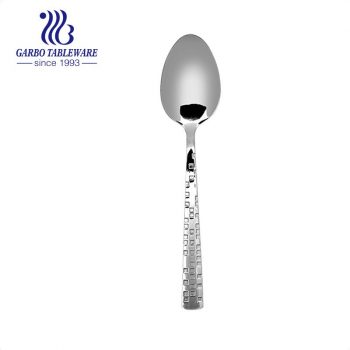 Hot Selling Stainless Steel Cutlery Serving Spoon Travel Dinner Spoon for events