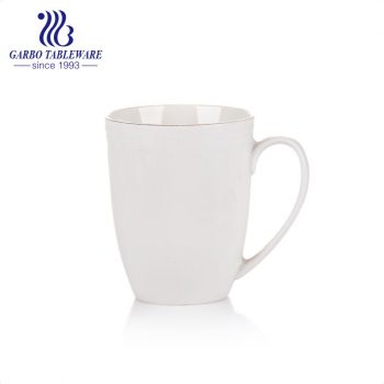 Taza de porcelana de cerámica con estampado de calcomanías de Mr and Mrs.