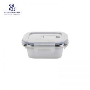 304 stainlesss steel material container with airtight PP lid