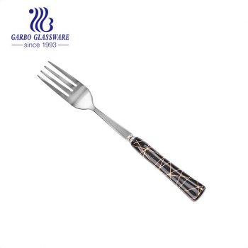 Dessert fork set modern silverware mirror polished stainless steel flatware for restaurant home