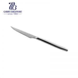 China Factory Open Stock أطباق 18/0 أساسيات سكاكين عشاء من الفولاذ المقاوم للصدأ
