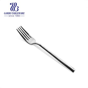 Classic Stainless Steel 430 Flatware Dinner Fork Smooth Reusable Dinnerware For Restaurant