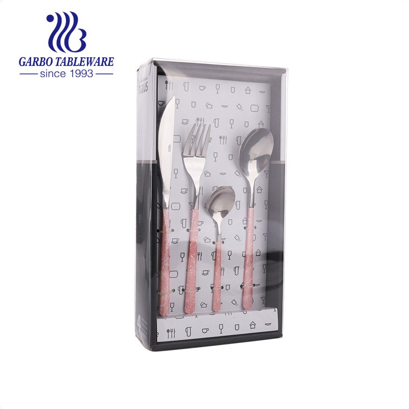 The Best Stainless Steel Cutlery Set with Bamboo Handle Service for 4 Pieces