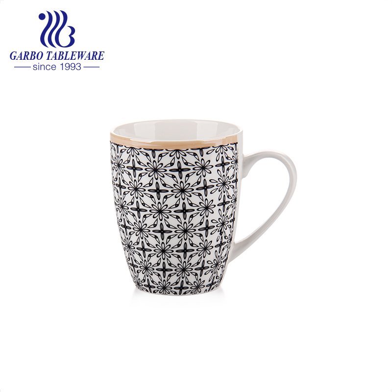 Feliz día de la madre impresión de porcelana de cerámica taza para beber taza de agua para regalo y uso diario taza de bebidas taza de porcelana de hueso