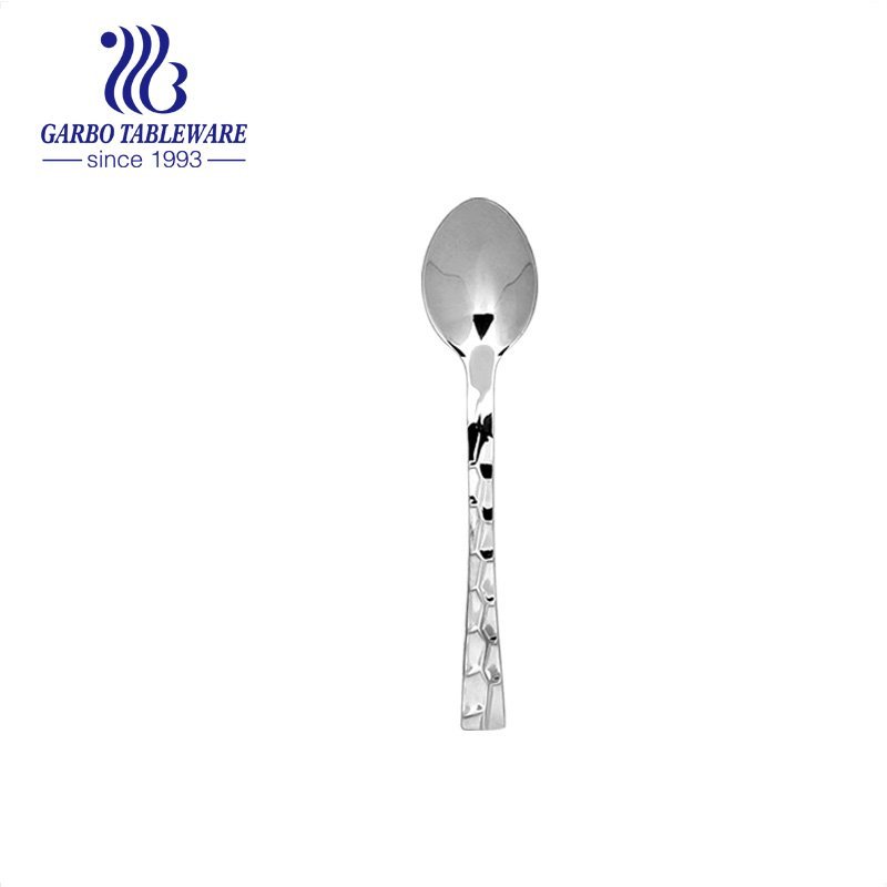 304 high quality stainless steel cutlery dinner spoon flatware soup spoons in stock